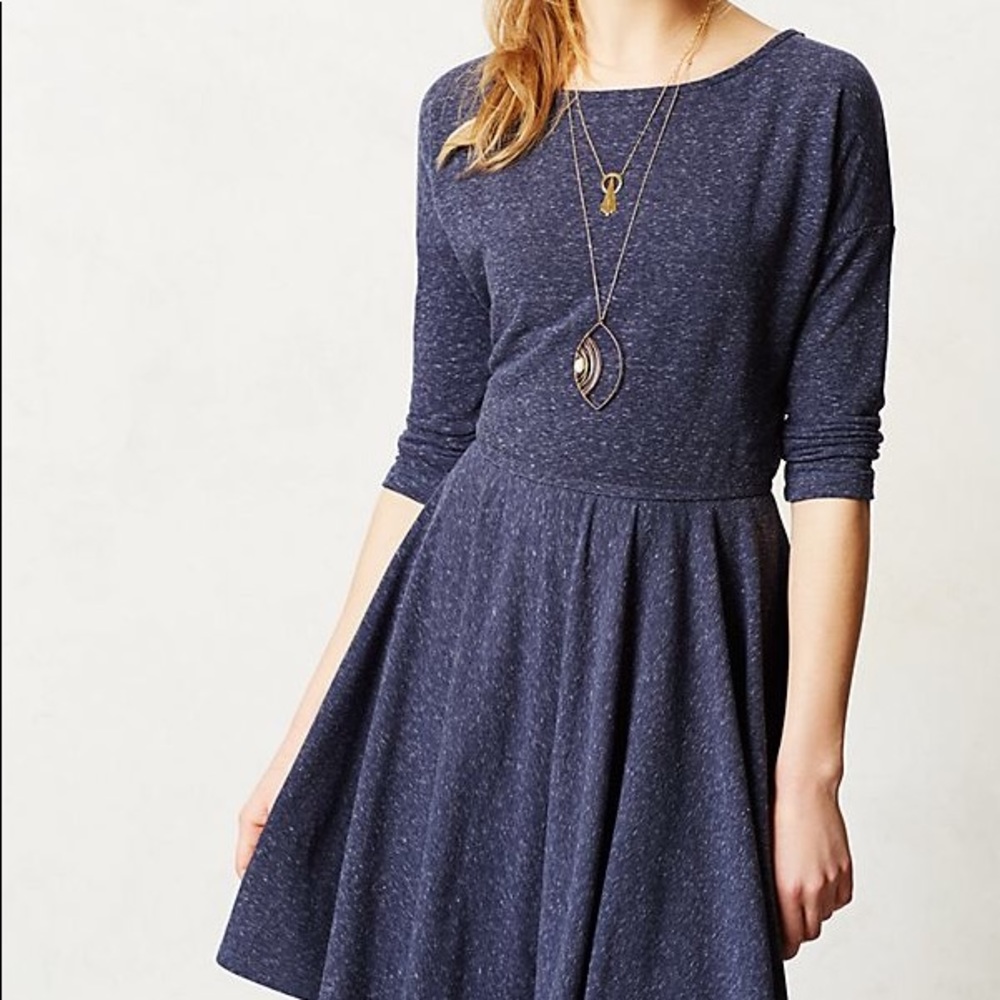 Anthropologie Puella Fit’n Flare Midday Dress M